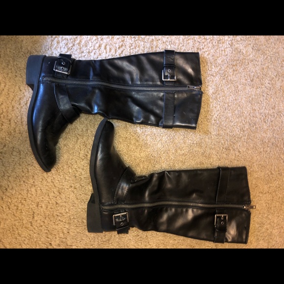 Tall black riding boots - Picture 2 of 2